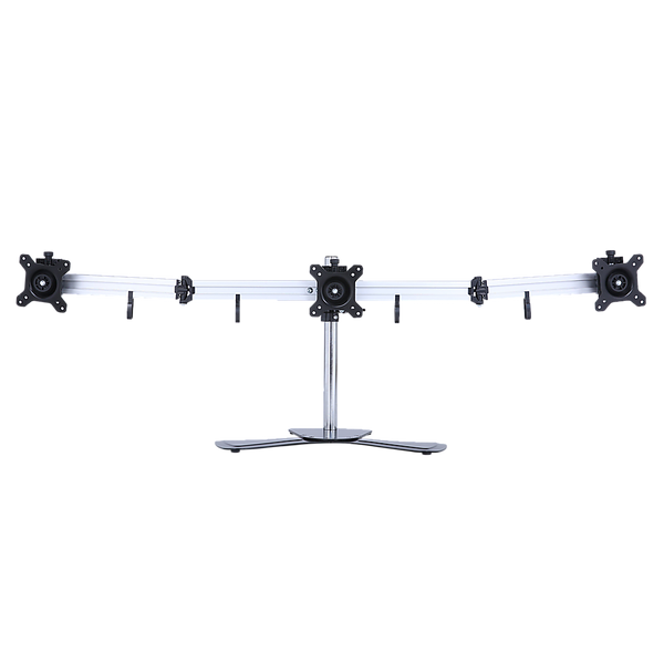  Triple Tilt LCD Monitor Mount Freestanding Desktop Stand