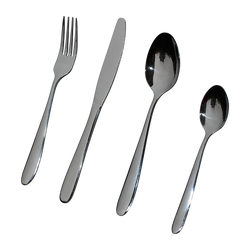32 Piece Stainless Steel Cutlery Set Knives Fork Spoon Teaspoon