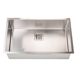 810X505Mm Stainless Steel Kitchen Sink With Square Waste