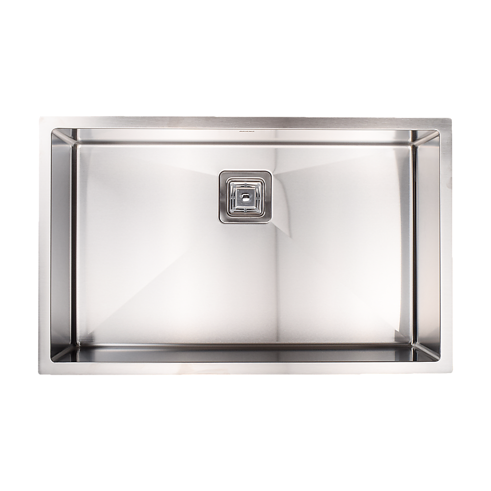 810X505Mm Stainless Steel Kitchen Sink With Square Waste