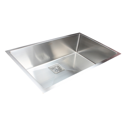 810X505Mm Stainless Steel Kitchen Sink With Square Waste