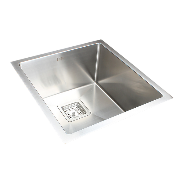  430X455Mm Stainless Steel Kitchen Sink With Square Waste