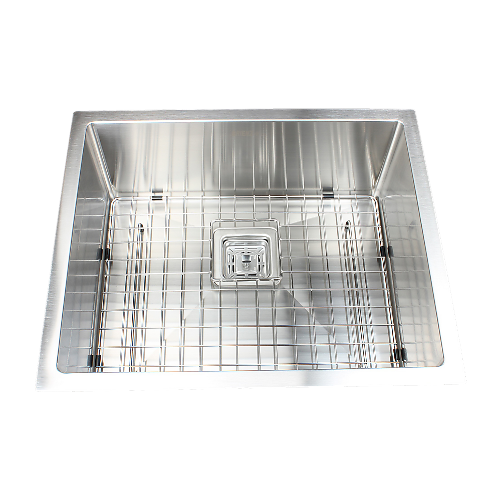 430X455Mm Stainless Steel Kitchen Sink With Square Waste