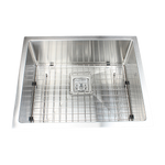430X455Mm Stainless Steel Kitchen Sink With Square Waste