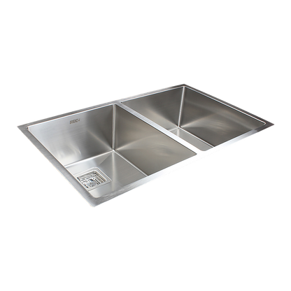 835X505Mm Stainless Steel Kitchen Sink With Square Waste