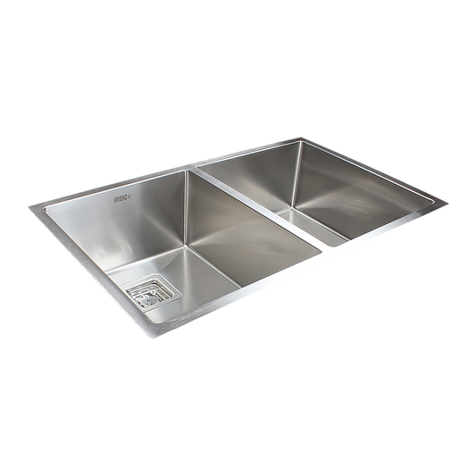 835X505Mm Stainless Steel Kitchen Sink With Square Waste