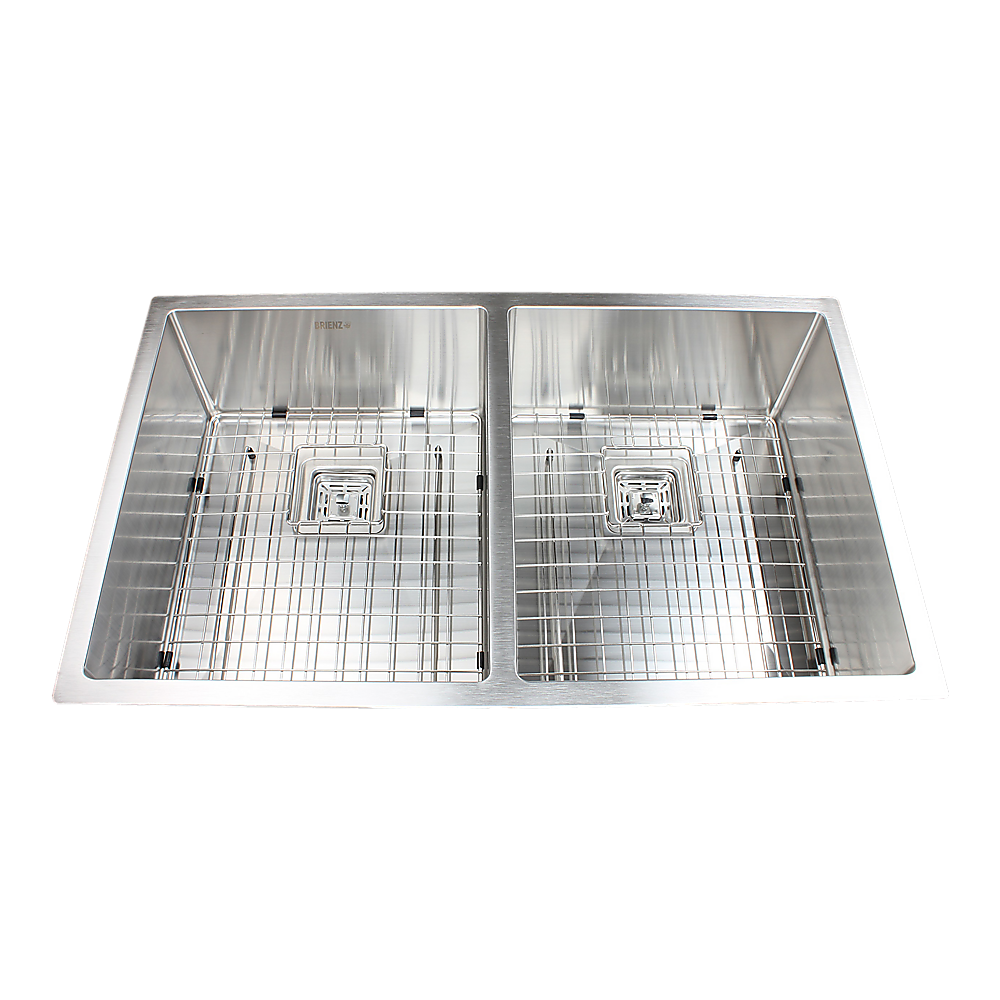 835X505Mm Stainless Steel Kitchen Sink With Square Waste