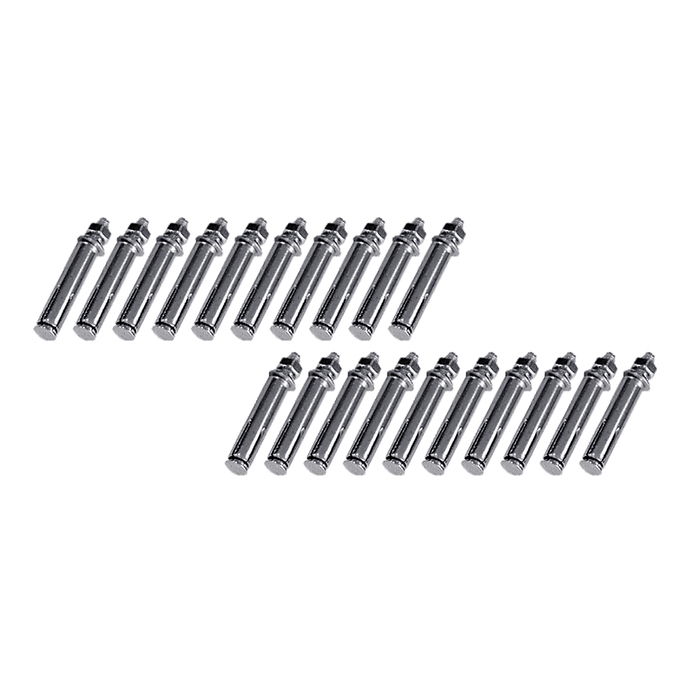 Sliding Gate Hardware Accessories Kit - 2M Track