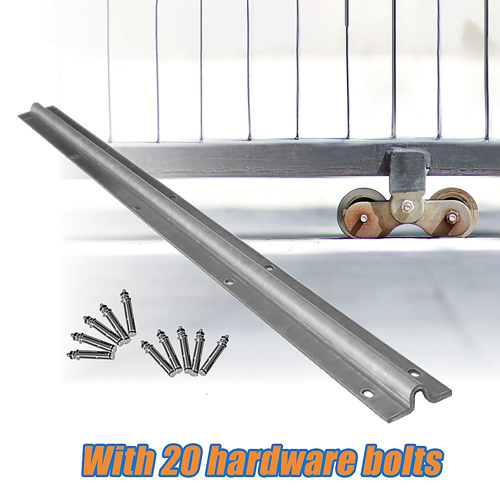 Sliding Gate Hardware Accessories Kit - 2M Track