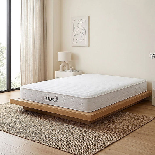 Contour 20Cm Encased Coil Queen Mattress Certipur-Us Certified Foam