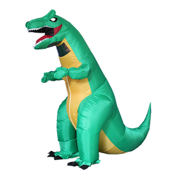 Dinosaur T-Rex Fancy Dress Fan Inflatable Costume Tyrannosaurus Suit
