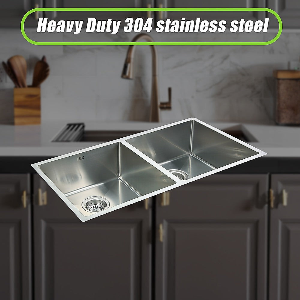865X440Mm Stainless Steel Kitchen Sink With Waste