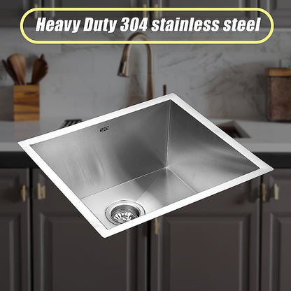 510X450Mm Stainless Steel Laundry Sink With Waste