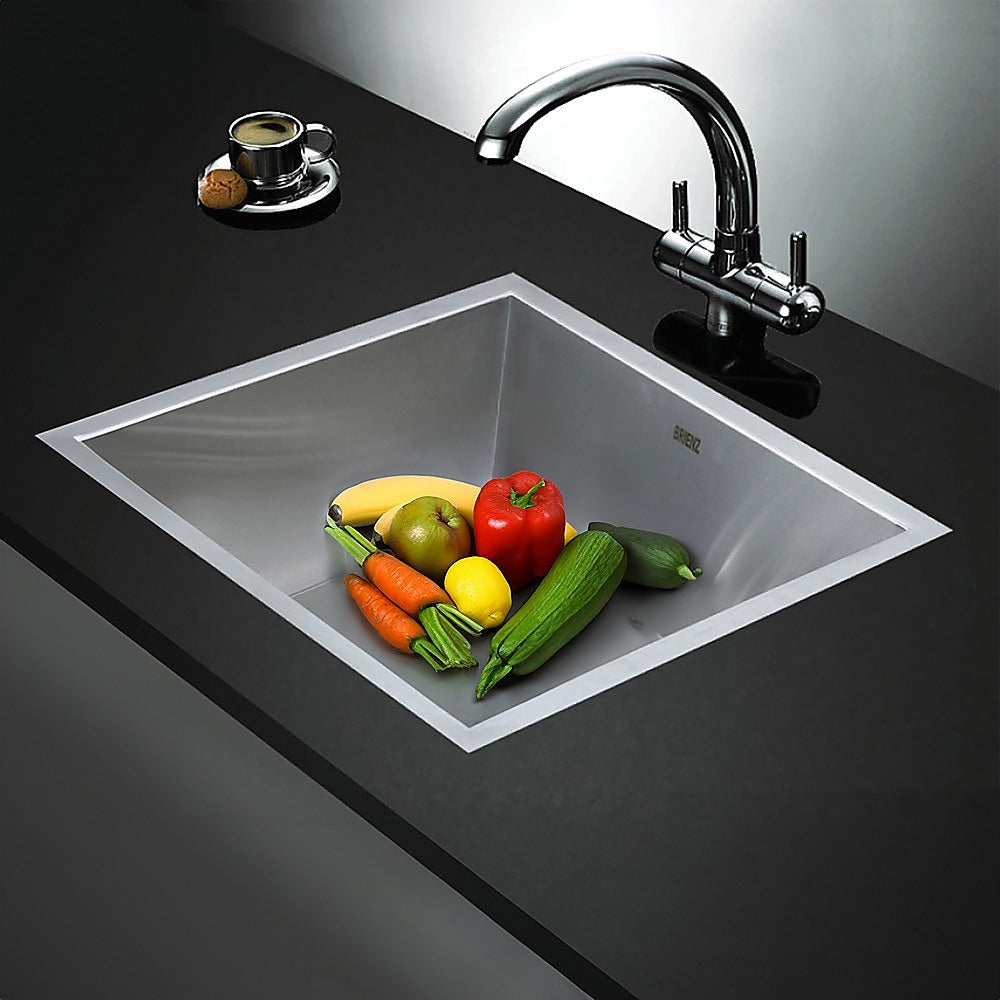 440X440Mm Stainless Steel Laundry Sink With Waste