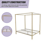 4 Four Poster Queen Bed Frame