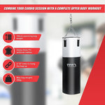 30kg Heavy-Duty Punching Bag - Solid Filled