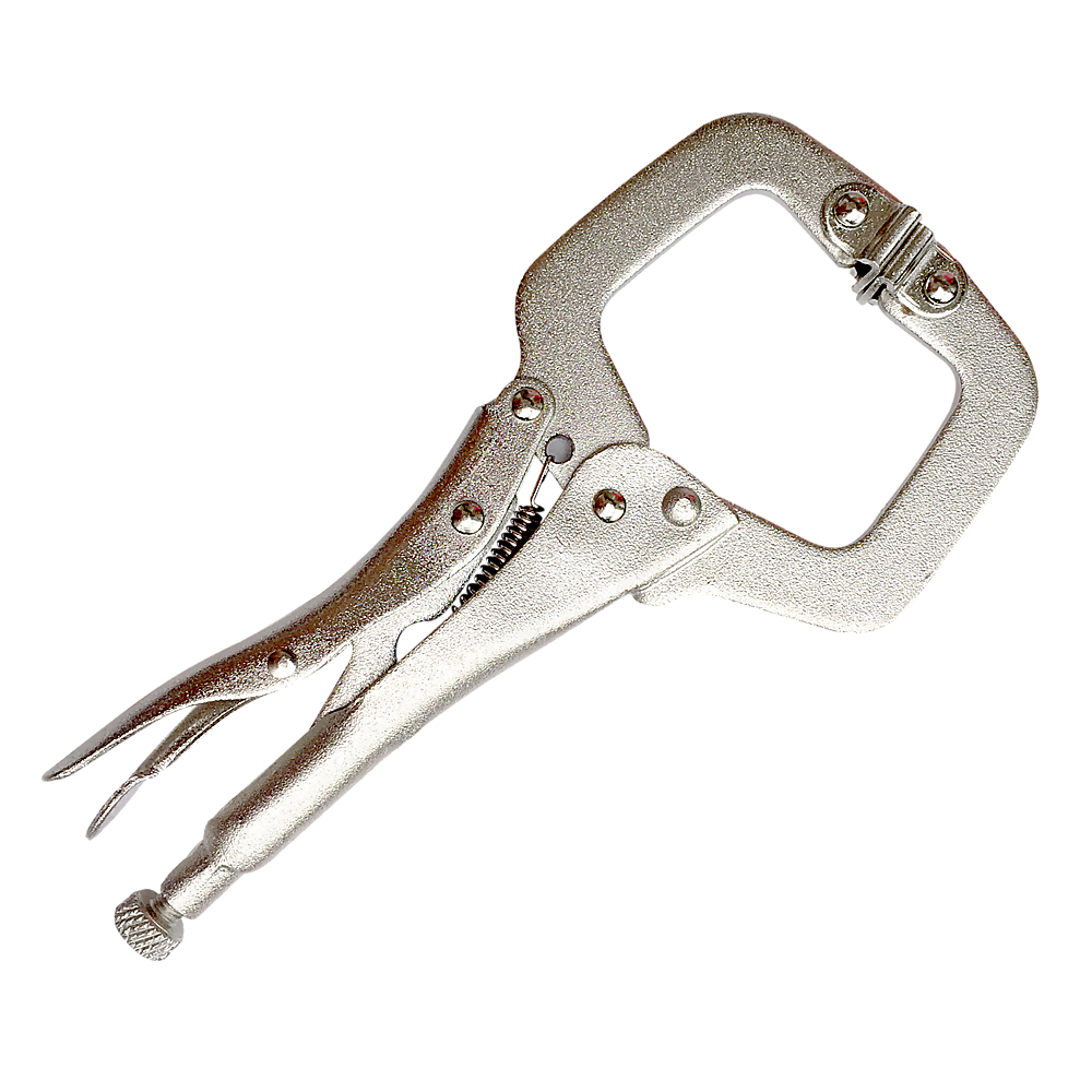 10Pc Heavy Duty Steel C-Clamps 6" Mig Welding Locking Plier