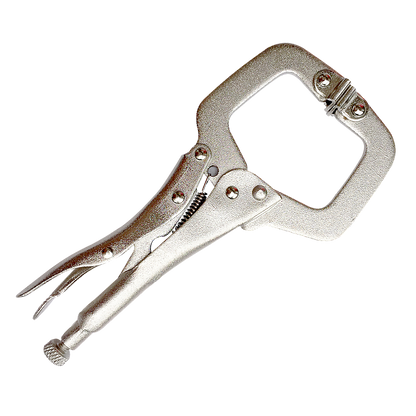 10Pc Heavy Duty Steel C-Clamps 6" Mig Welding Locking Plier