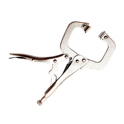 10Pc Heavy Duty Steel C-Clamps 6" Mig Welding Locking Plier