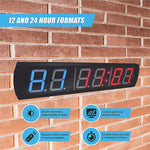 6 Digit Digital Timer Interval Fitness Clock