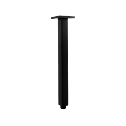 Shower Head Arm Wall Connector Electroplated Matte Black Finish