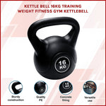 Kettle Bell 16Kg Training Weight Fitness Gym Kettlebell