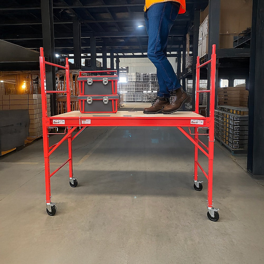 Mobile Safety High Scaffold / Ladder Tool -450Kg