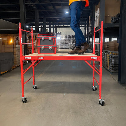 Mobile Safety High Scaffold / Ladder Tool -450Kg
