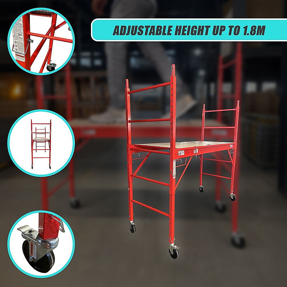 Mobile Safety High Scaffold / Ladder Tool -450Kg