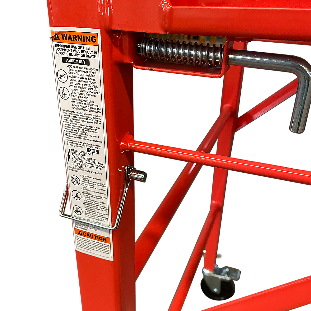 Mobile Safety High Scaffold / Ladder Tool -450Kg