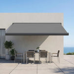 Stylish Motorised Folding Arm Awning - Heavy-Duty Cassette