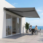 Stylish Motorised Folding Arm Awning - Heavy-Duty Cassette