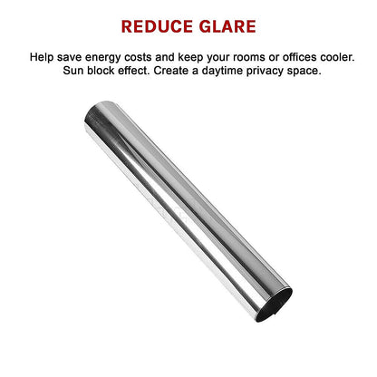 One Way Mirror Privacy Reflection Window Tint Film Stop Heat