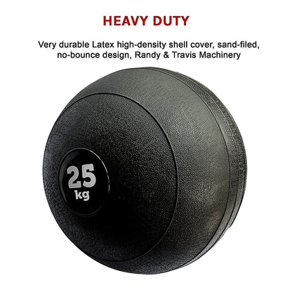 25Kg Slam Ball No Bounce Crossfit Fitness Mma Boxing Bootcamp