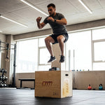 3 IN 1 Wood Plyo Games Plyometric Jump Box