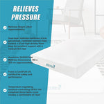 Queen 25Cm Gel Memory Foam Mattress - Dual-Layered