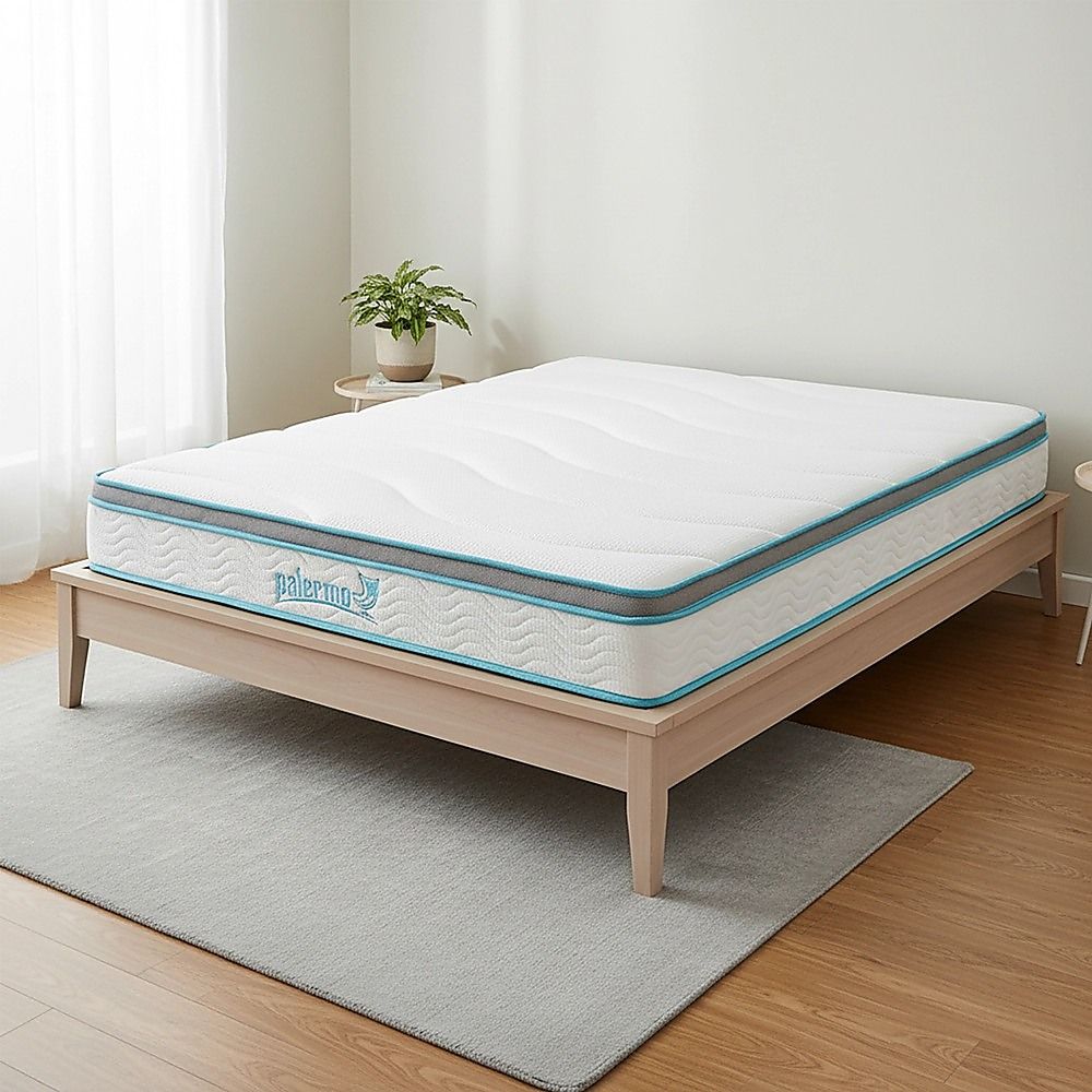 Palermo Double 20Cm Memory Foam And Innerspring Hybrid Mattress
