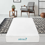 Palermo King Single 25Cm Gel Memory Foam Mattress - Dual-Layered - Certipur-Us Certified