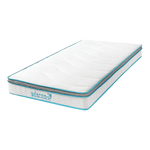 Palermo King Single 20Cm Memory Foam And Innerspring Hybrid Mattress