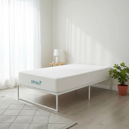 Single 25cm Gel Memory Foam Mattress – Dual-Layered Comfort with CertiPUR-US Certified Foam