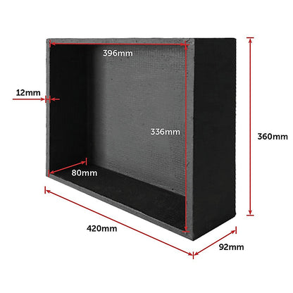 Shower Niche - 360 X 420 X 92Mm Prefabricated Wall Bathroom Renovation