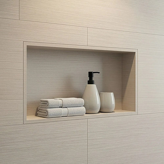 Shower Niche - 350 x 600 x 92mm Prefabricated Wall Bathroom Renovation