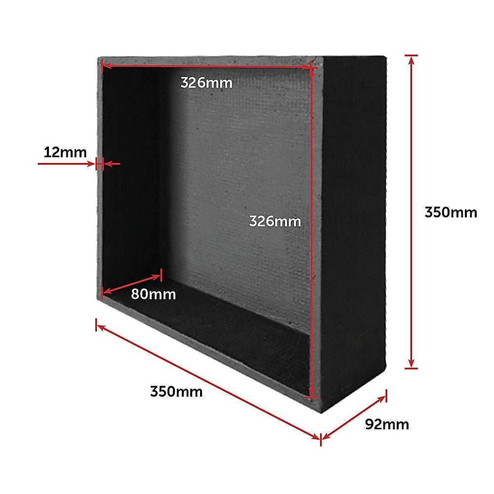 Shower Niche - 350 X 350 X 92Mm Prefabricated Wall Bathroom Renovation