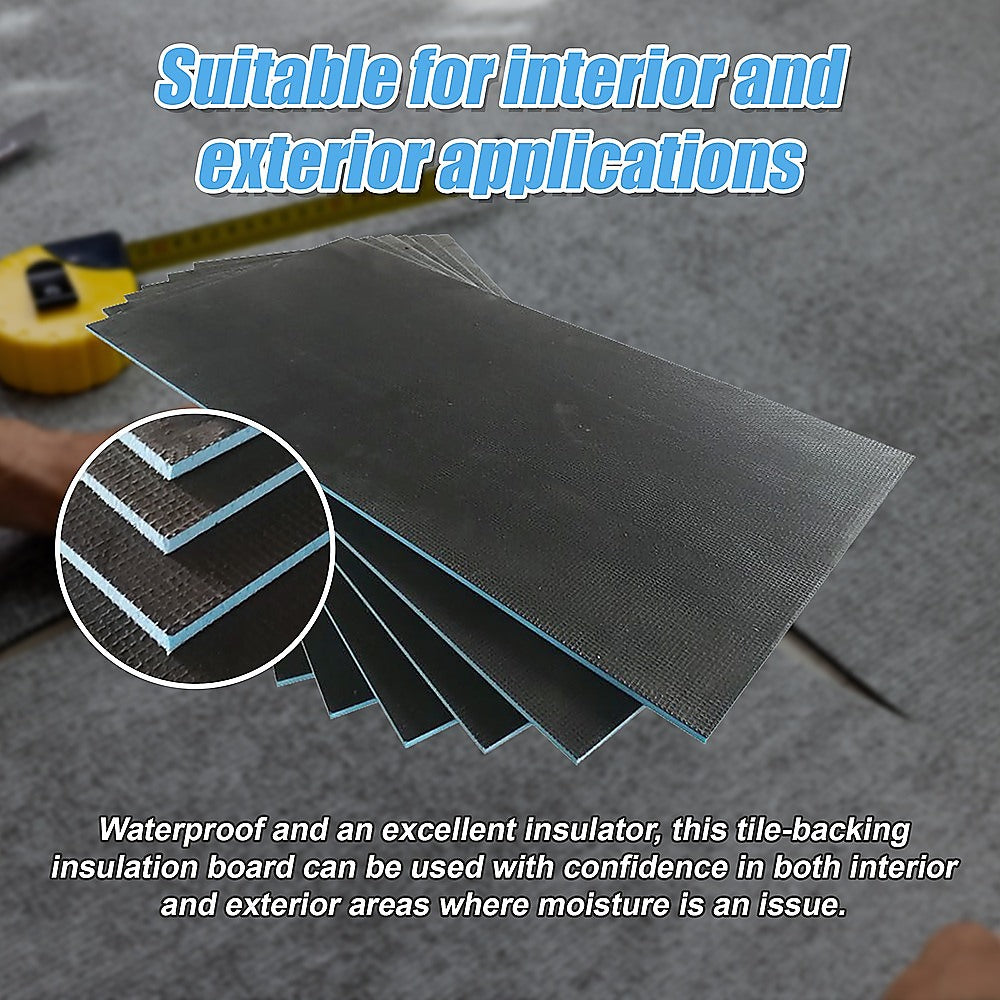 Tile Backer Insulation Board 10Mm: 1200Mm X 600Mm - Box Of 6