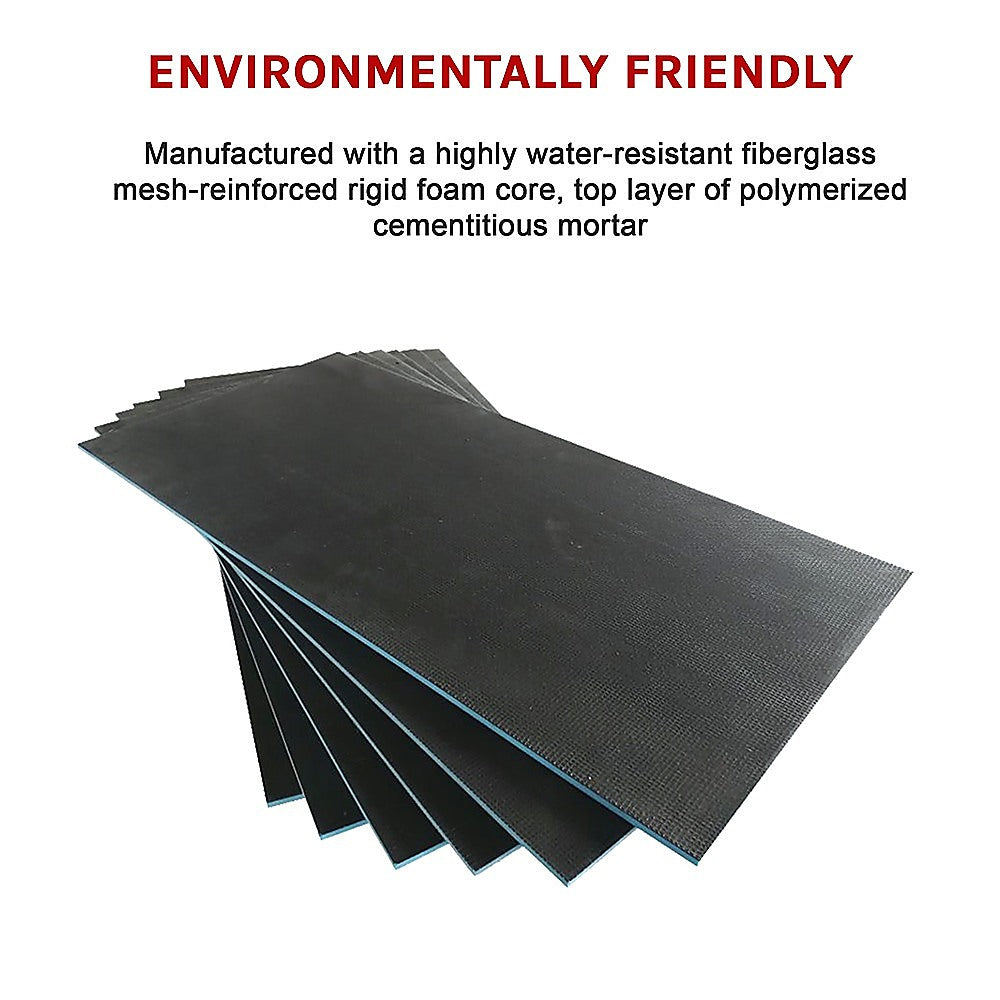 Tile Backer Insulation Board 10Mm: 1200Mm X 600Mm - Box Of 6