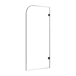 700 X 1450Mm Frameless Bath Panel Glass Shower Screen