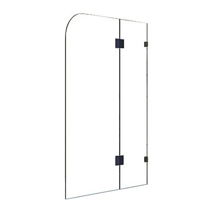 900 X 1450Mm Frameless Bath Panel 10Mm Glass Shower Screen