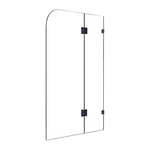 900 X 1450Mm Frameless Bath Panel 10Mm Glass Shower Screen