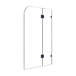 1200 X 1450Mm Frameless Bath Panel 10Mm Glass Shower Screen