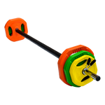 20Kg Standard Rubber Coloured Barbell